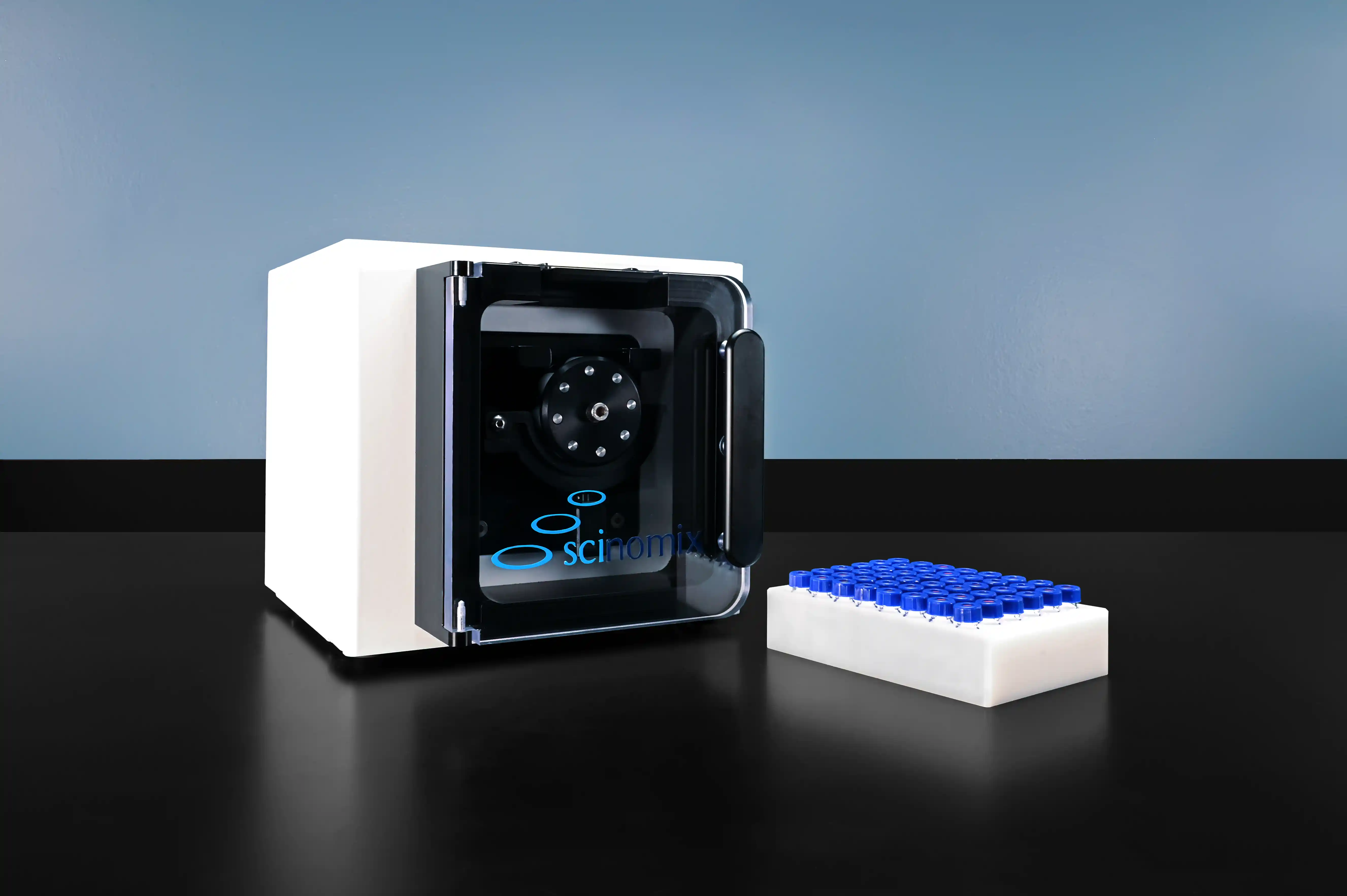 A liquid handling accessory to the Sci-Print VX Series Tube Handling System