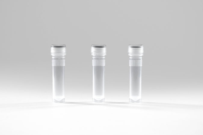 Sterile Assemblies: 2.0 mL Ribbed, Skirted Screw Cap Microtubes & Flat Screw Caps