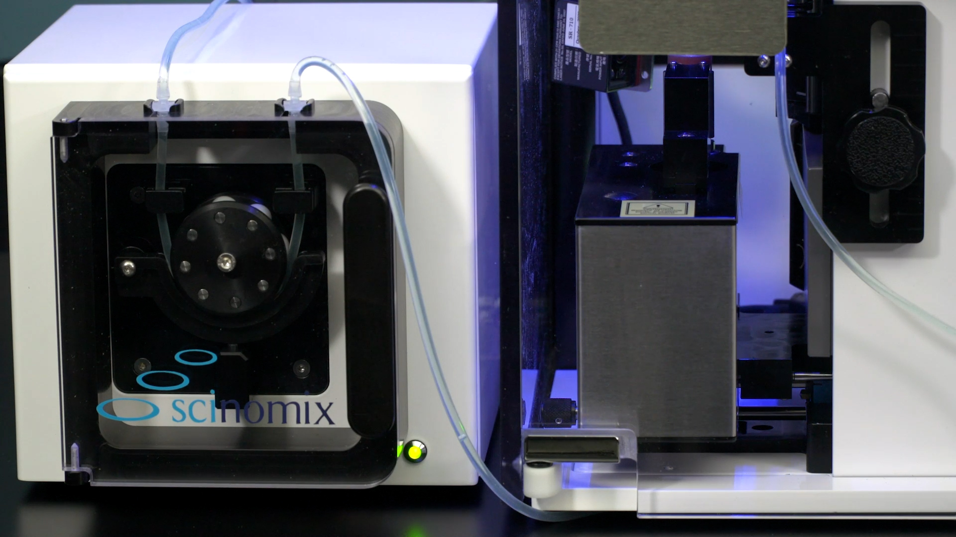 Adds liquid handling and dispensing capabilities to the VX Series tube handling system.
