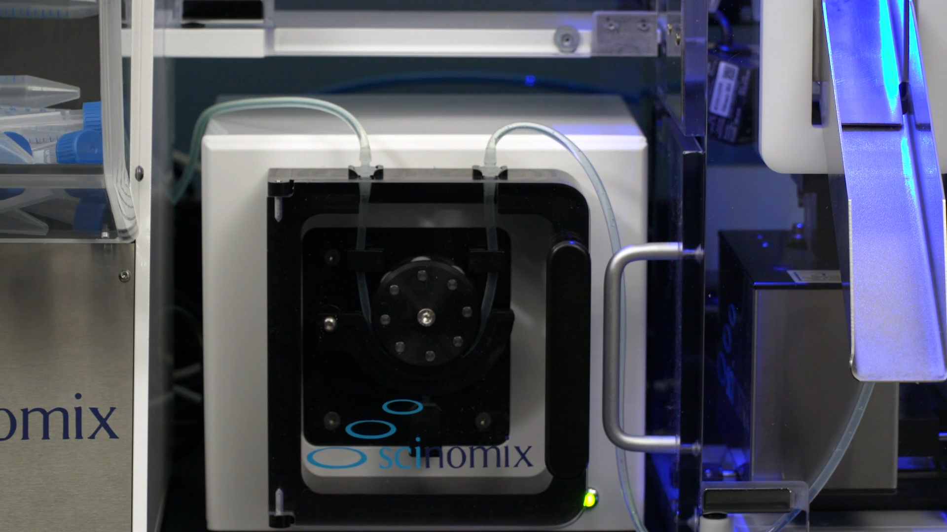 Small benchtop footprint saves valuable space