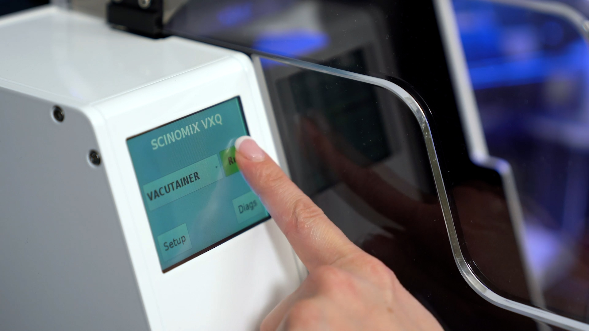 Easy to use touchscreen control makes operation simple and fast